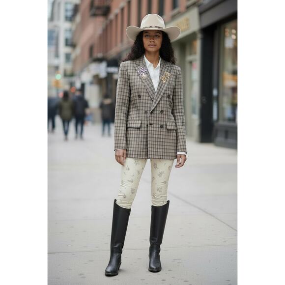 Laboratori Jackets & Blazers - Laboratori Italiani Double-Breasted Virgin Wool Blazer–48(EU)38(US)(W-12/XL)NWT